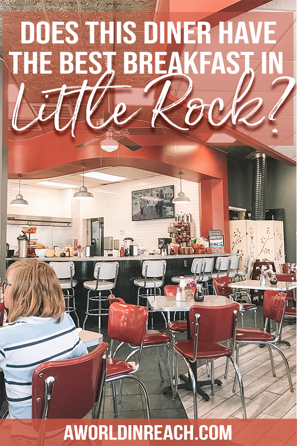 best breakfast in Little Rock Arkansas pinterest image