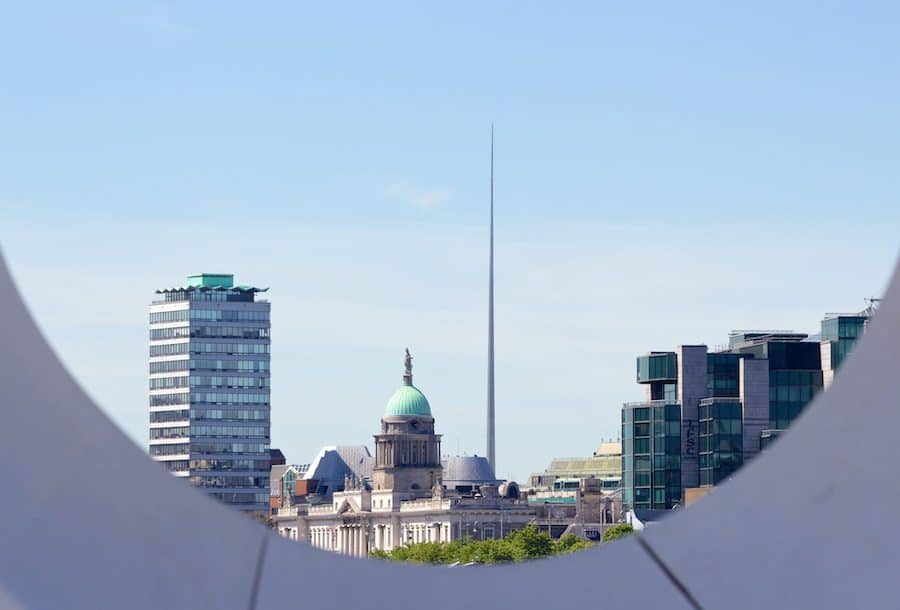 A view of the Spire of Dublin